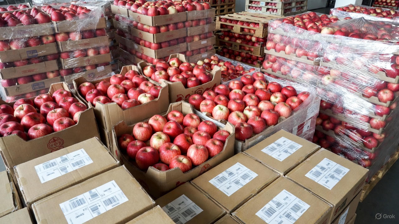 بسته‌بندی میوه